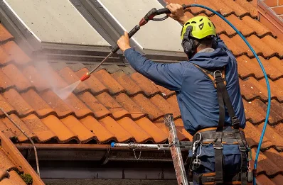 Démoussage et hydrofuge de toiture à Cuq
